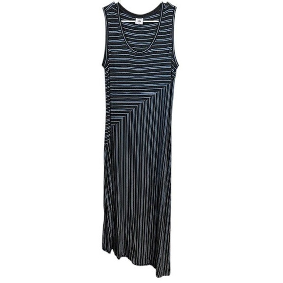 CAbi 5796‎ Striped Maxi Dress Sleeveless Casual Summer Tank Dress Size Med - Picture 4 of 15